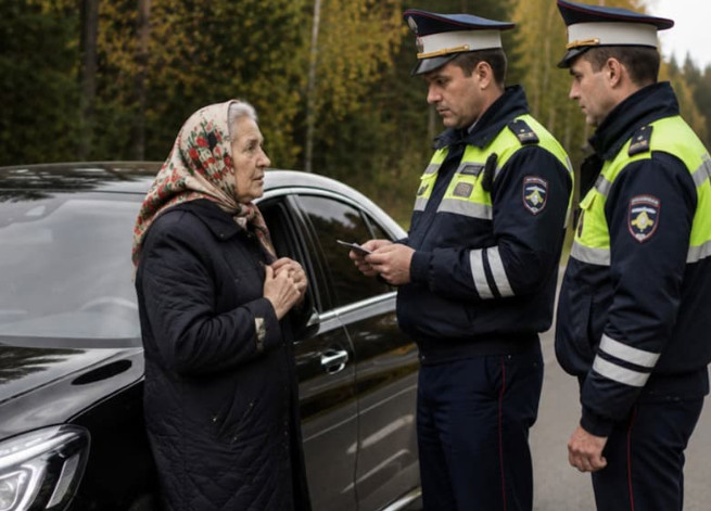 Policajci su zaustavili staricu samo zato što je vozila skupocjeni strani automobil. Prislonili su je uz vozilo i stavili joj lisice, ne sluteći ko je ta žena zapravo. 😨 - featured image Policajci su zaustavili staricu samo zato što je vozila skupocjeni strani automobil. Prislonili su je uz vozilo i stavili joj lisice, ne sluteći ko je ta žena zapravo. 😨 - featured image