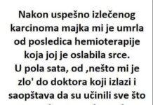 Nakon uspješno izliječenog karcinoma majka mi je umrla od posljedica hemoterapije …… Nakon uspješno izliječenog karcinoma majka mi je umrla od posljedica hemoterapije …… - featured image