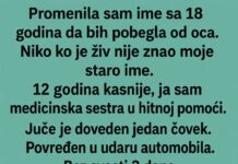 Sa 18 godina promenila je ime da pobegne od prošlosti: 12 godina kasnije nepoznati pacijent izgovorio je ime za koje je verovala da više niko ne zna Sa 18 godina promenila je ime da pobegne od prošlosti: 12 godina kasnije nepoznati pacijent izgovorio je ime za koje je verovala da više niko ne zna - featured image