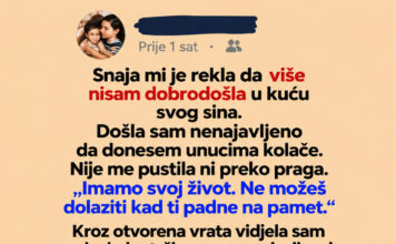 Snaja mi je zabranila da dolazim kod sina Snaja mi je zabranila da dolazim kod sina - featured image