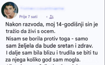 Pustila je sina da živi sa ocem, a onda shvatila da mu je hitno potrebna pomoć: Tišina četrnaestogodišnjaka skrivala je bolnu istinu Pustila je sina da živi sa ocem, a onda shvatila da mu je hitno potrebna pomoć: Tišina četrnaestogodišnjaka skrivala je bolnu istinu - featured image