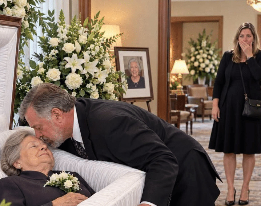 Na bdjenju za moju majku čula sam kako se moj muž naginje nad njezin lijes i priznaje tajnu koju su oboje skrivali 27 godina. - featured image Na bdjenju za moju majku čula sam kako se moj muž naginje nad njezin lijes i priznaje tajnu koju su oboje skrivali 27 godina. - featured image