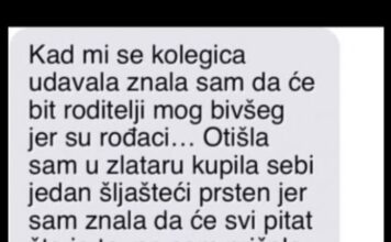 “Kad mi se kolegica udavala znala sam da će bit roditelji mog bivšeg ..” “Kad mi se kolegica udavala znala sam da će bit roditelji mog bivšeg ..” - featured image