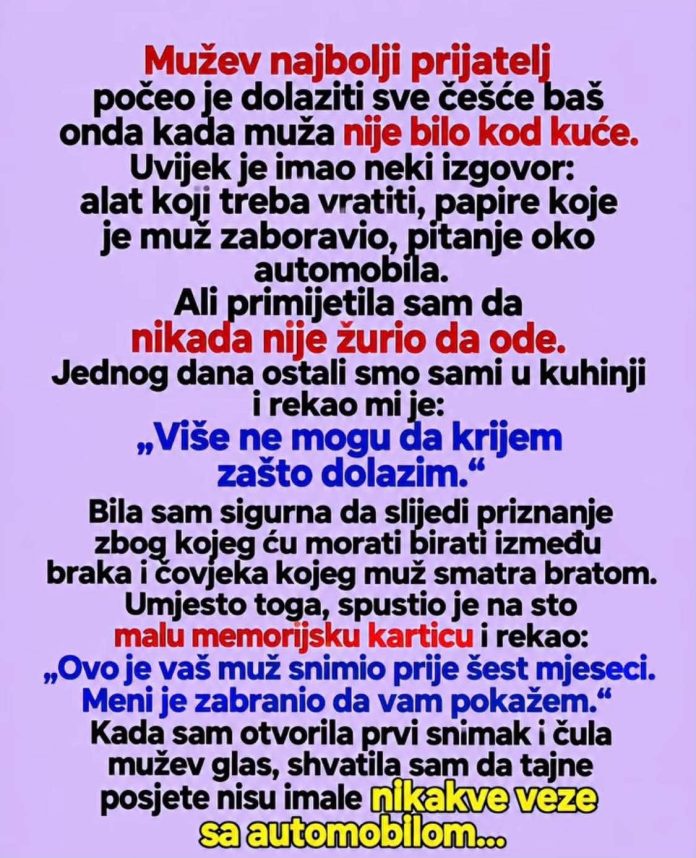 Mužev najbolji prijatelj otkrio mi je njegovu tajnu - featured image Mužev najbolji prijatelj otkrio mi je njegovu tajnu - featured image