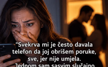 “Svekrva mi je često davala telefon da joj obrišem poruke, sve, jer nije umjela…” “Svekrva mi je često davala telefon da joj obrišem poruke, sve, jer nije umjela…” - featured image