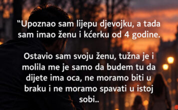 “Upoznao sam lijepu djevojku, a tada sam imao ženu i kćerku od 4 godine” “Upoznao sam lijepu djevojku, a tada sam imao ženu i kćerku od 4 godine” - featured image