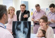 Moja petogodišnja kći ušla je u moju spavaću sobu u dva sata ujutro, jecajući i držeći se za trbuh: „Mama, u meni plivaju male ribice!” U hitnoj službi otkrili su 36 magneta, a moj suprug povikao je: „Što si joj, zaboga, učinila?” Nisam se prepirala. Izvadila sam mobitel i rekla policajcima da provjere snimku sigurnosne kamere u blagovaonici… Ni slutila nisam kojeg će člana naše obitelji ugledati na snimci. Moja petogodišnja kći ušla je u moju spavaću sobu u dva sata ujutro, jecajući i držeći se za trbuh: „Mama, u meni plivaju male ribice!” U hitnoj službi otkrili su 36 magneta, a moj suprug povikao je: „Što si joj, zaboga, učinila?” Nisam se prepirala. Izvadila sam mobitel i rekla policajcima da provjere snimku sigurnosne kamere u blagovaonici… Ni slutila nisam kojeg će člana naše obitelji ugledati na snimci. - featured image
