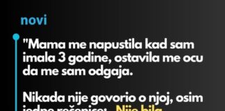 “Majka me je ostavila kada sam imala samo 3 godine i otac se morao brinuti o meni…” “Majka me je ostavila kada sam imala samo 3 godine i otac se morao brinuti o meni…” - featured image