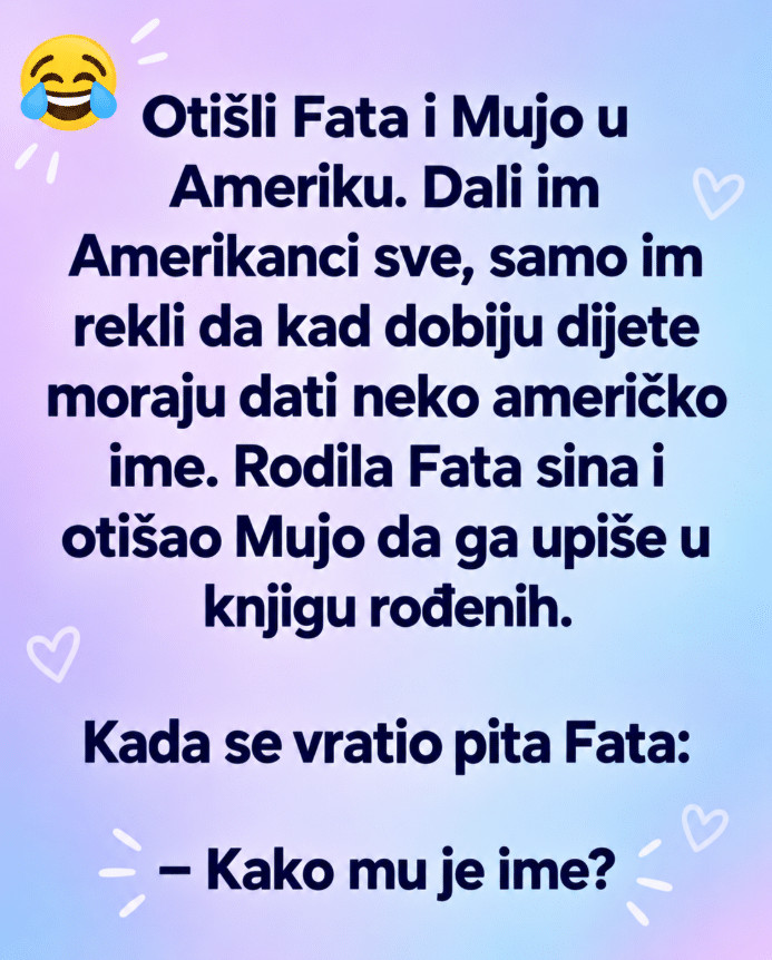VIC DANA: Fata i Mujo u Americi - featured image VIC DANA: Fata i Mujo u Americi - featured image